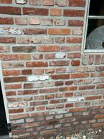+/- 290 gebikte stenen, Doe-het-zelf en Verbouw, Metselstenen, Ophalen of Verzenden, Zo goed als nieuw, Bakstenen