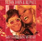 Elton John & RuPaul – Don't Go Breaking My Heart (US press), Pop, Ophalen of Verzenden, Maxi-single, Zo goed als nieuw