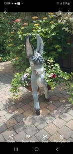 Ezel Met Bloembakjes, Tuin en Terras, Tuinbeelden, Ophalen, Nieuw, Kunststof, Dierenbeeld