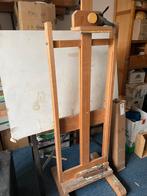 Schildersezel met 4 doeken, Hobby en Vrije tijd, Schilderen, Ophalen, Gebruikt, Ezel