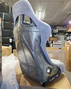NRG Prisma Ultra Alcantara Grijs Kuipstoel Sportstoel, Auto diversen, Tuning en Styling, Ophalen of Verzenden