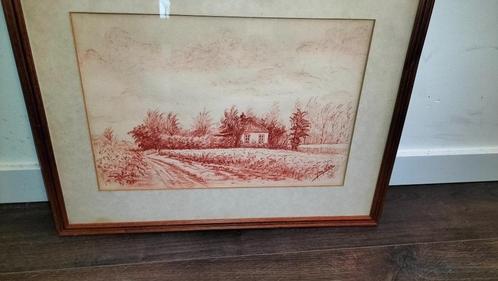 Krijttekening Jacob Kauw, Antiek en Kunst, Kunst | Schilderijen | Klassiek, Ophalen of Verzenden