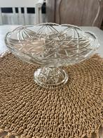 Bonbonschaal glas op voet, Ophalen of Verzenden, Zo goed als nieuw