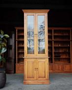 Hoge smalle notariskast | Engels kantoor | Buffetkast #2084, Antiek en Kunst, Ophalen of Verzenden