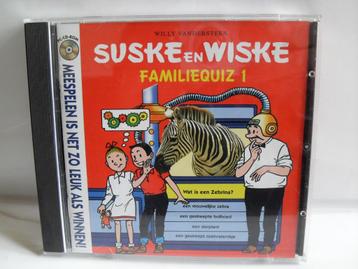 Suske en Wiske Familie Quiz CD-ROM Familiequiz beschikbaar voor biedingen