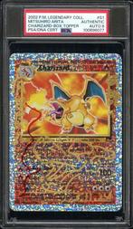 Mitsuhiro Arita Boxtopper Charizard Legendary collection, Ophalen of Verzenden, Nieuw, Losse kaart, Foil