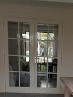 Suite Deuren met Geslepen Glas, Doe-het-zelf en Verbouw, Deuren en Horren, Ophalen of Verzenden, Glas, Binnendeur, 200 tot 215 cm