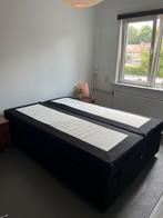 Kårlsson boxspring bed elektrisch verstelbaar zwart, Huis en Inrichting, Slaapkamer | Boxsprings, Ophalen, Zwart, 140 cm, Zo goed als nieuw