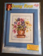 lanarte jenny rose borduurpakketje- boeket bloemen, Hobby en Vrije tijd, Verzenden, Nieuw, Borduurpakket