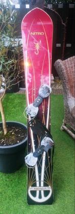 Snowboard Nitro Scorpion 163 vintage90s zoldervondst mancave, Sport en Fitness, Ophalen, Gebruikt, Board