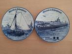 Slurink scheepvaart oliehandel Deventer borden, Ophalen, Gebruikt, Motorboot of Zeilboot, Overige typen