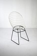 Vintage Cees Braakman Wire Stoel - Design Klassieker, Ophalen, Gebruikt, Wit, Metaal