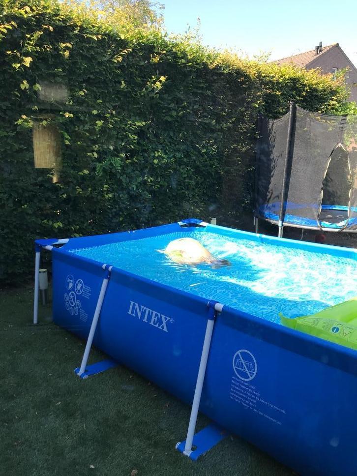 Intex zwembad (2 x 3) met veel toebehoren, Tuin en Terras, Zwembaden, Gebruikt, Opzetzwembad, Minder dan 80 cm, 200 tot 400 cm