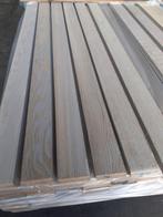 Partij 22m2 Western Red Cedar gevelbekleding - Zilvergrijs, Ophalen of Verzenden, Nieuw, 250 cm of meer, Planken