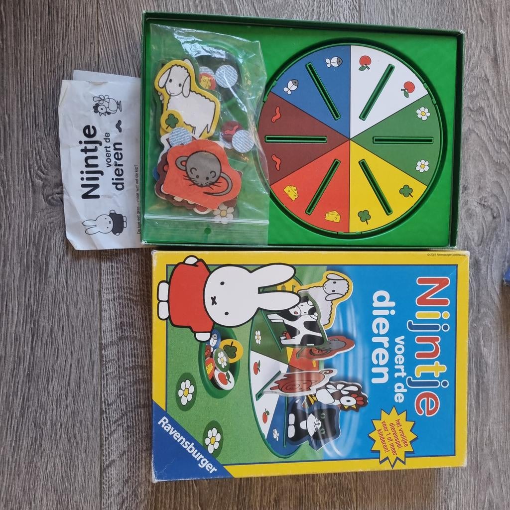 Nijntje voert de dieren, Ophalen, Gebruikt