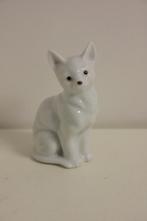 Vintage wit zittend poesje, siamees., Ophalen of Verzenden, Zo goed als nieuw, Dier