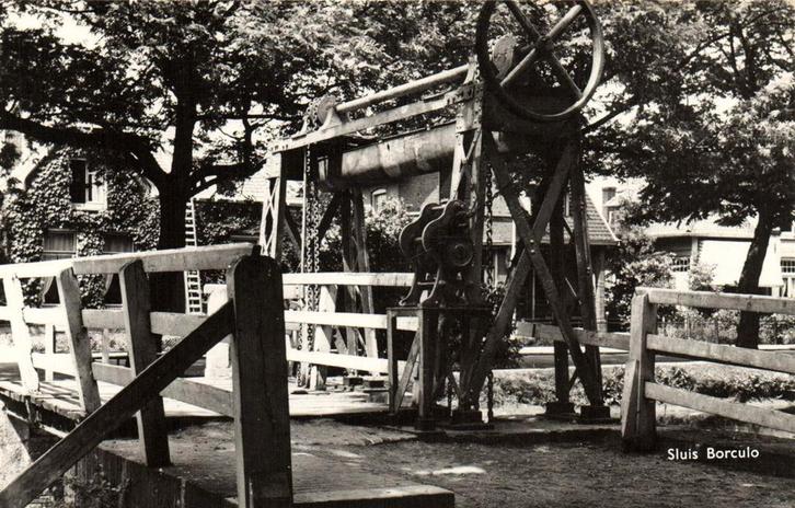 Sluis Borculo - ongelopen, Verzamelen, Ansichtkaarten | Nederland, Ongelopen, Noord-Brabant, Voor 1920, Ophalen of Verzenden