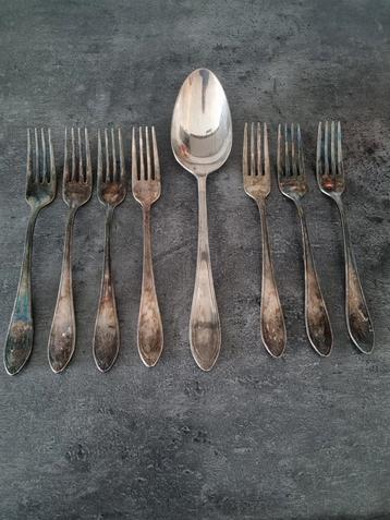 Christofle Versailles Bestek - Verzilverd.  beschikbaar voor biedingen