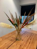 Decoratieve droogbloemen in vaas, Huis en Inrichting, Ophalen, Zo goed als nieuw