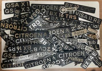Citroën emblemen. Metaal en kunststof allerlei modellen beschikbaar voor biedingen