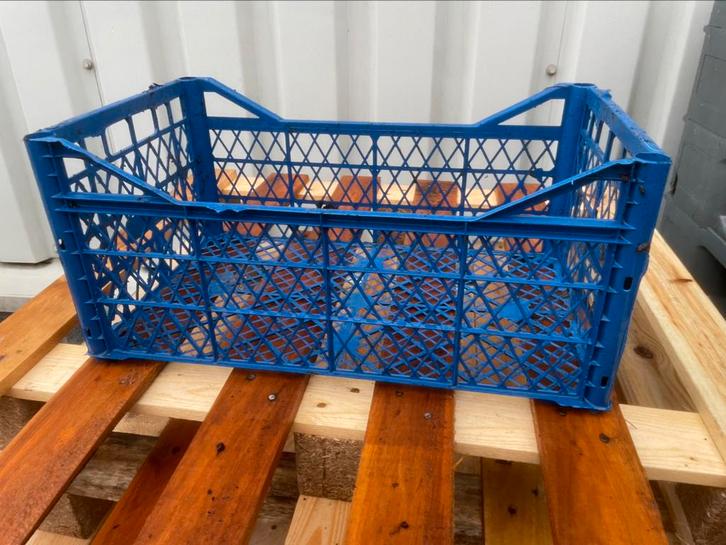 Te koop grote partij stapelkratten magazijnkrat opslagbak, Doe-het-zelf en Verbouw, Kratten en Dozen, Gebruikt, Krat, 50 tot 75 cm
