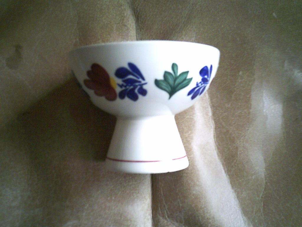 Boch boerenbont ijscoupe, Ophalen of Verzenden, Zo goed als nieuw, Kom(men), Aardewerk