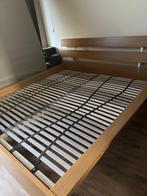 €45,- -MOET WEG lattenbodem 160x200 (80x200 x2), Ophalen, Tweepersoons, Zo goed als nieuw, Bedbodem