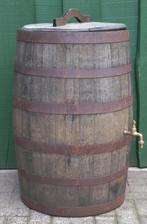 Eikenhouten regenton 200ltr old look!, 150 liter of meer, Ophalen, Nieuw, Hout