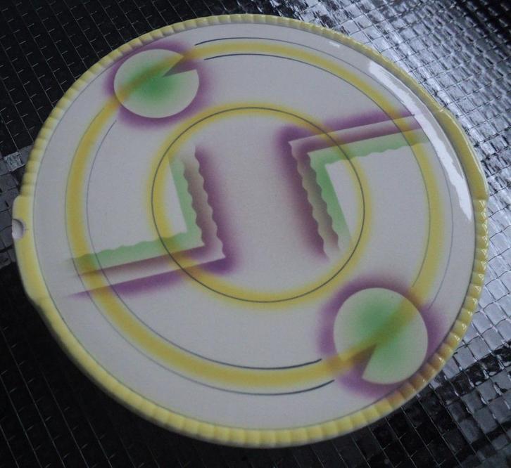 gebaksschaal taartschaal vintage, Huis en Inrichting, Keuken | Servies, Gebruikt, Overige stijlen, Ophalen of Verzenden