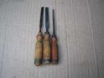 3 wolfram beitels 10--10--6mm, Antiek en Kunst, Antiek | Gereedschap en Instrumenten, Ophalen of Verzenden