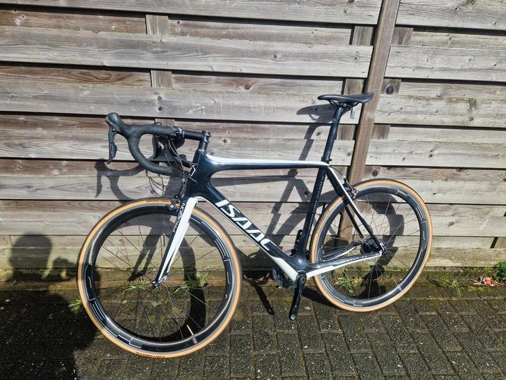 Isaac Proton, Fietsen en Brommers, Fietsen | Racefietsen, Gebruikt, Overige merken, Meer dan 20 versnellingen, Carbon, 57 tot 61 cm
