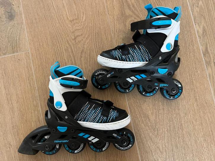 Verstelbare skeelers (mt 29-32), Sport en Fitness, Skeelers, Gebruikt, Inline skates 4 wielen, Overige merken, Kinderen, Verstelbaar