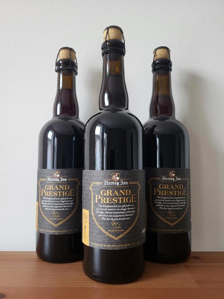 Hertog Jan - Grand Prestige 2025 - 75cl - Speciaalbier, Verzamelen, Biermerken, Zo goed als nieuw, Flesje(s), Overige merken, Ophalen of Verzenden