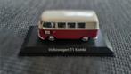 Volkswagen T1 Kombi Norev, 1:43, Ophalen of Verzenden, Zo goed als nieuw, Auto, Overige merken