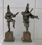 === c a 1920 ===muzikanten ===2 bronzen beelden===, Ophalen of Verzenden, Brons