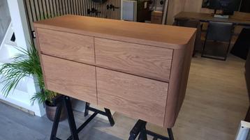 Son! Massief Eiken Houten Badmeubel met ronde hoeken 120cm beschikbaar voor biedingen