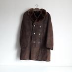 Bruine leren lammy coat van C&A maat M (Vintage, warm,), Kleding | Dames, Gedragen, Maat 38/40 (M), Vintage, Bruin