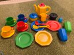 Plastic serviesje, Ophalen of Verzenden, Gebruikt, Speelkeuken-accessoire