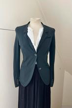 Penn&Ink Blazer Maat 36 grijs blauw zwart  /trui ecru, Blauw, Ophalen of Verzenden, Zo goed als nieuw, Jasje