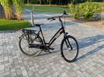 Gazelle Chamonix c8 zwart 28/57 damesfiets, 56 cm of meer, Ophalen, Zo goed als nieuw, Gazelle