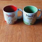 2 x espresso mokjes van Starbucks, Spain en Madrid, Huis en Inrichting, Keuken | Servies, Ophalen of Verzenden, Zo goed als nieuw
