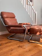 Fauteuil Gelderland Oberman +, Huis en Inrichting, Fauteuils, Ophalen, Gebruikt, 75 tot 100 cm, Metaal