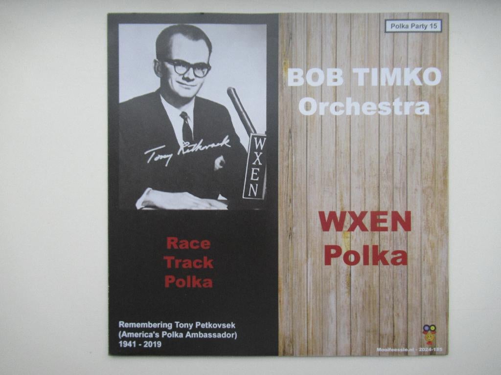 BOB TIMKO ORCHESTRA # RACE TRACK POLKA / WXEN POLKA, Ophalen of Verzenden, Nieuw in verpakking, Overige formaten, Levenslied of Smartlap