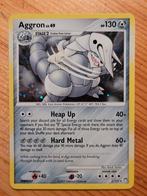 Aggron 1/123 holo rare | DP2 Pokemon kaart, Ophalen of Verzenden, Zo goed als nieuw, Losse kaart