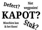Laat het mij repareren met mijn 3D-printer, Ophalen of Verzenden
