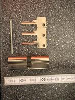 Abus cilinder 3sleutels 45 mm 45mm lengte 90 mm, Ophalen of Verzenden, Nieuw, Rvs, Slot