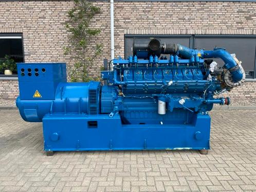 Deutz TBG 616 V16K Gasset 800 / 1110 kVA Stamford generators, Zakelijke goederen, Machines en Bouw | Aggregaten, Ophalen of Verzenden