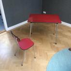 Formica, Huis en Inrichting, Tafels | Eettafels, Gebruikt, 50 tot 100 cm, Tot twee personen, Metaal