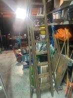 Houten ladder, Doe-het-zelf en Verbouw, Ladders en Trappen, Ophalen, Gebruikt
