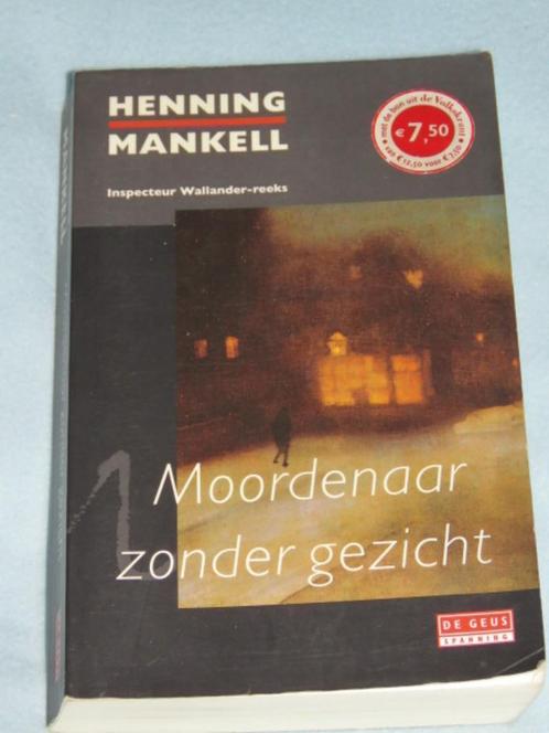 Henning Mankell - Moordenaar zonder gezicht - Wallander, Boeken, Thrillers, Zo goed als nieuw, Scandinavië, Ophalen of Verzenden